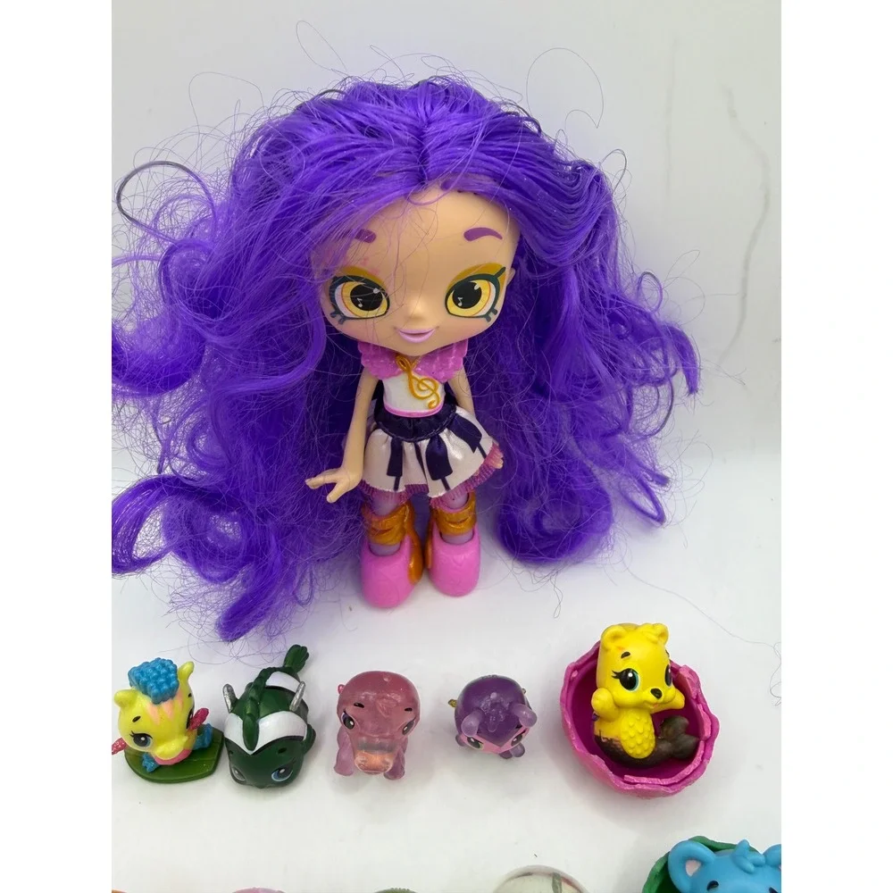 Hatchimals CollEGGtibles Lot of‎ 20 Figures and Shopkins Shoppies Doll